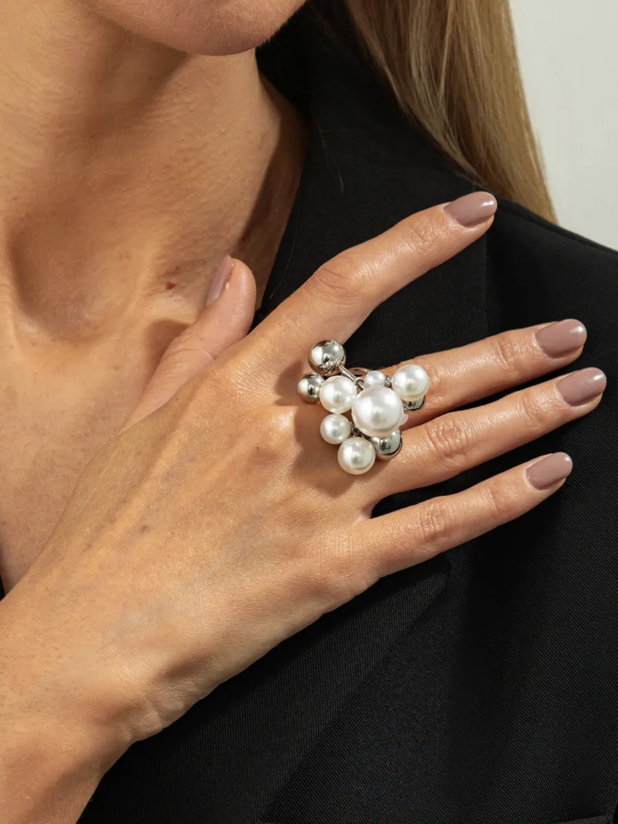 Juliette Imitation Pearl Ring