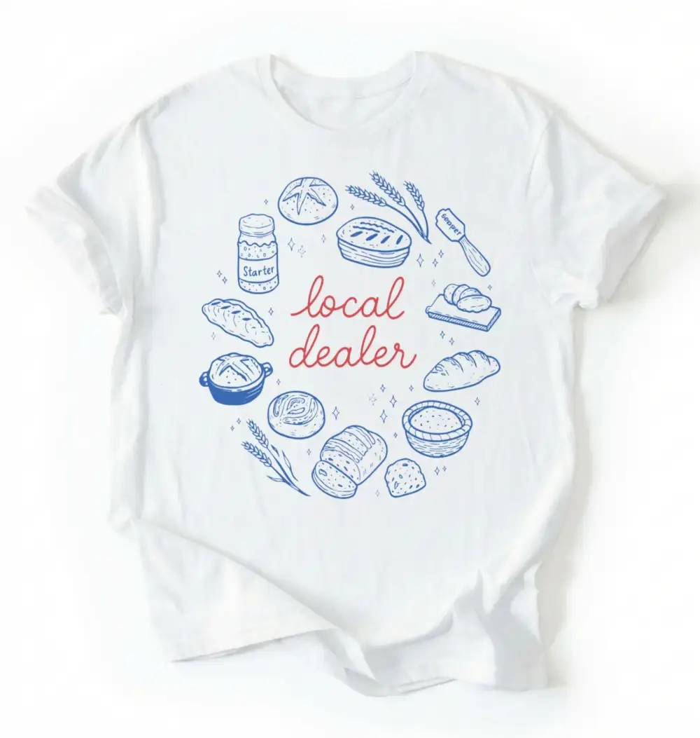 Sourdough Market Graphic Cotton Tee