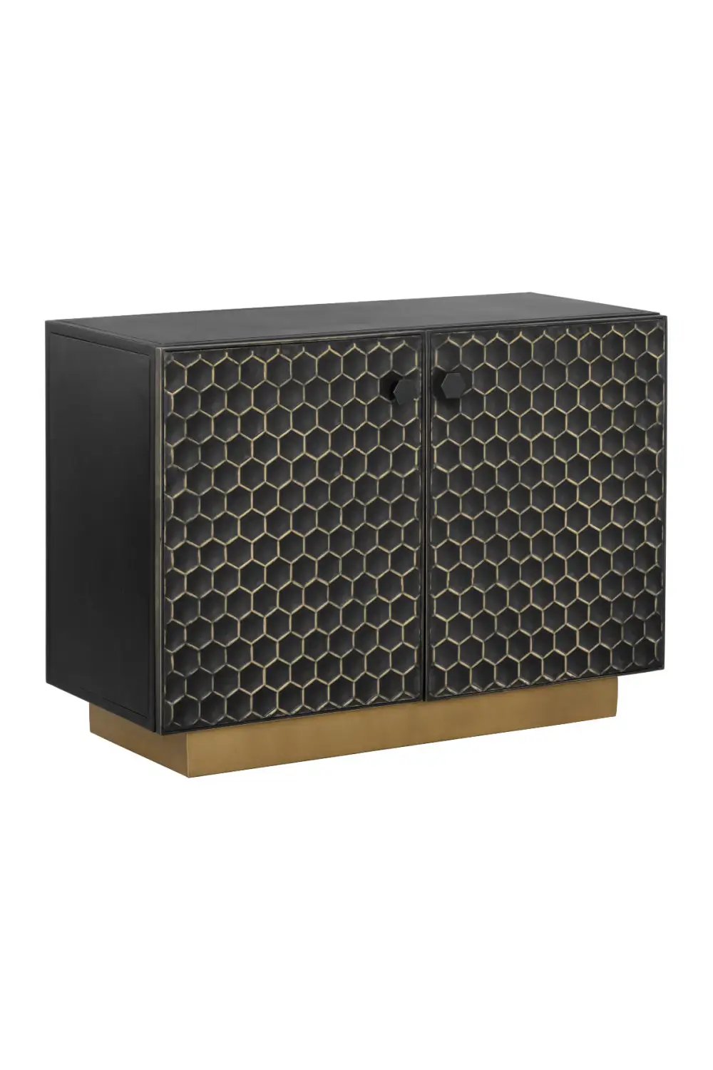 Iron Honeycomb Pattern Sideboard