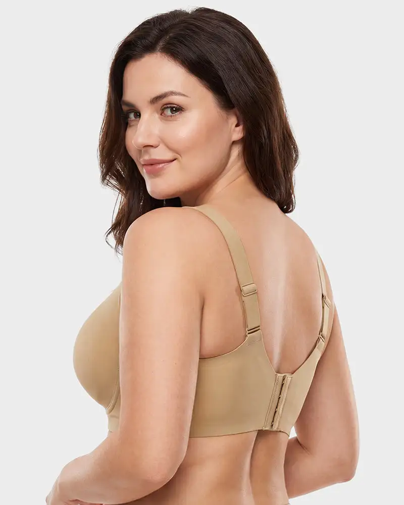 Full Coverage Wireless Minimizing Bra