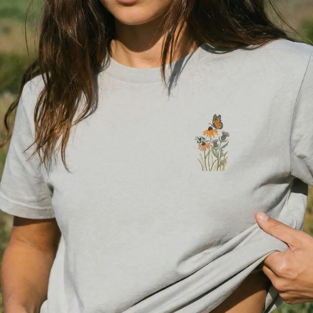 Pollination Bloom Cotton Tee