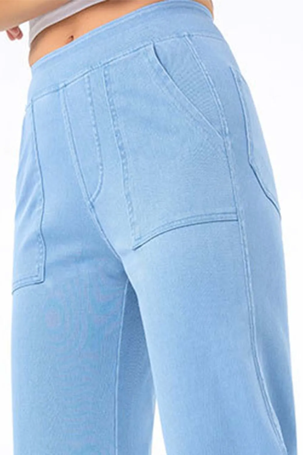 Everyday Pocket Long Denim Jeans