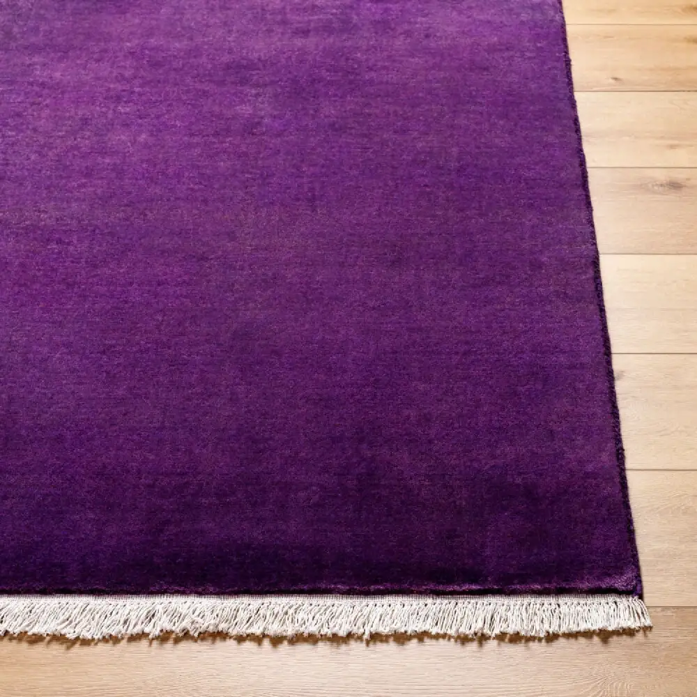 Hand-Loomed Wool Fringe Table Runner
