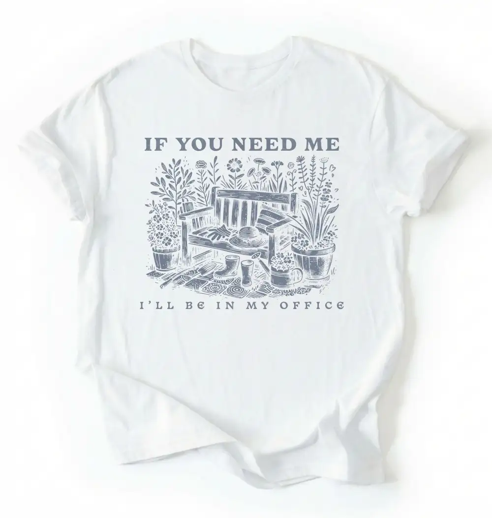 Plant Theme Core Graphic Cotton Tee