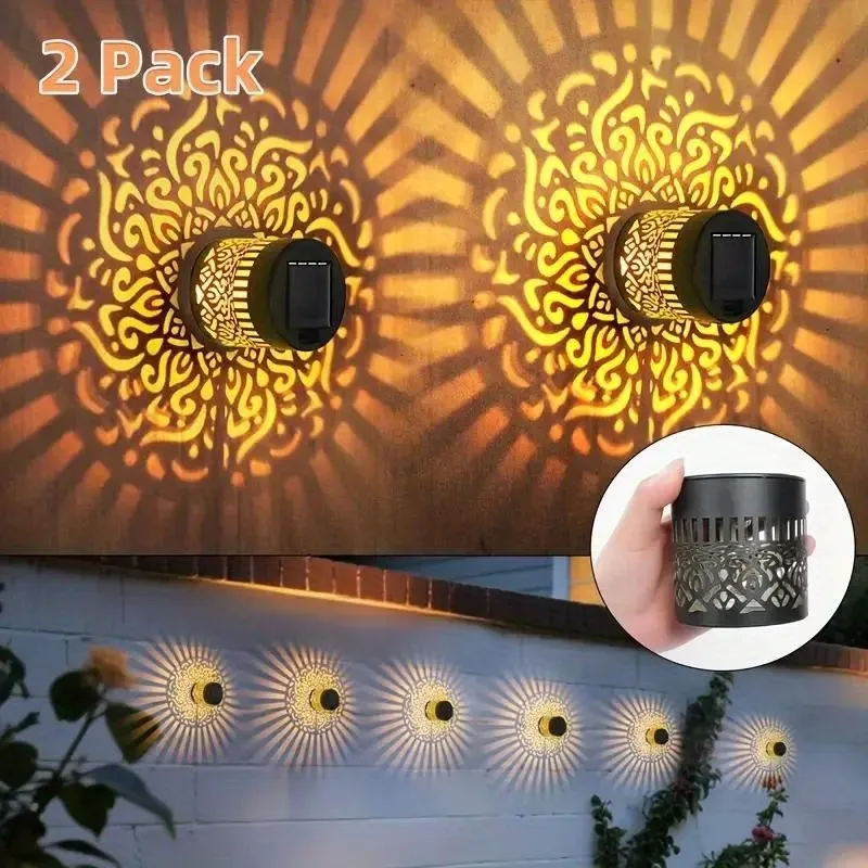 Solar Projection Wall Light