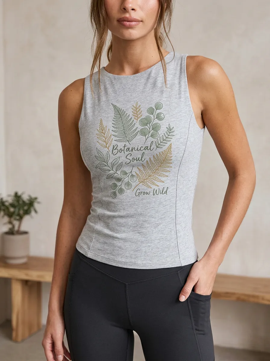 Botanical Soul Nature Tank Top