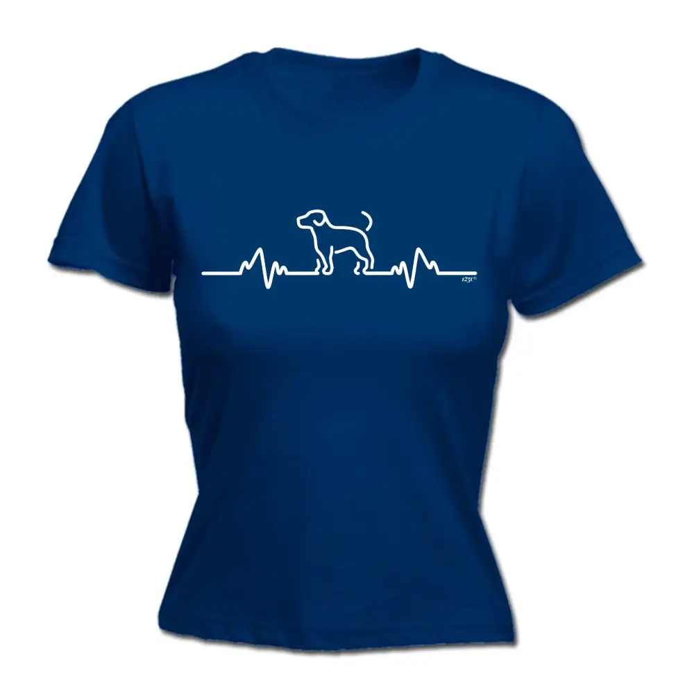 Dog Graphic Fitted Tee