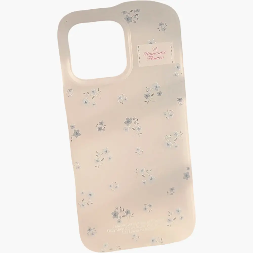 Floral Cat Matte Matte Phone Case