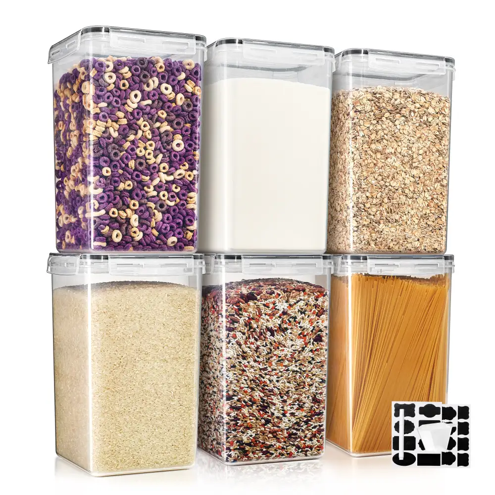 Tall Large Airtight Food Storage Containers Pack