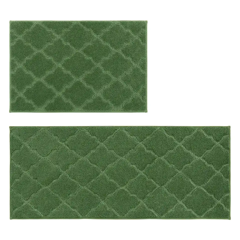 Trellis Scatter Kitchen Rug Set