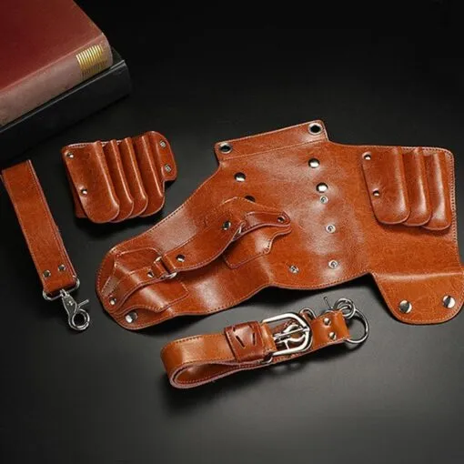 Practical Leather Barber Tool Holster