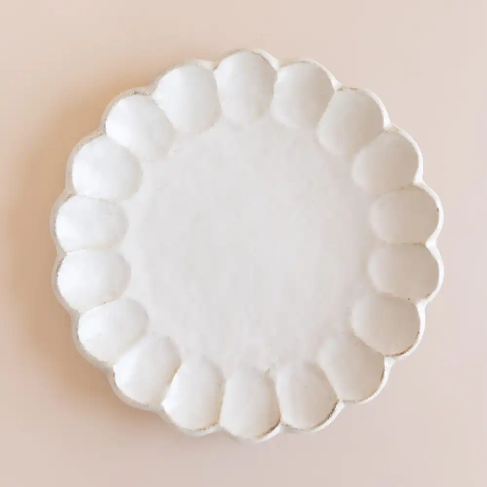 Textured Ceramic Dining Plates