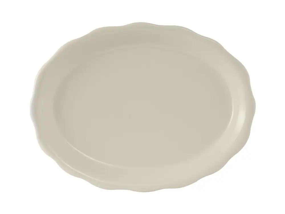 Shell Inspired Oval Platter