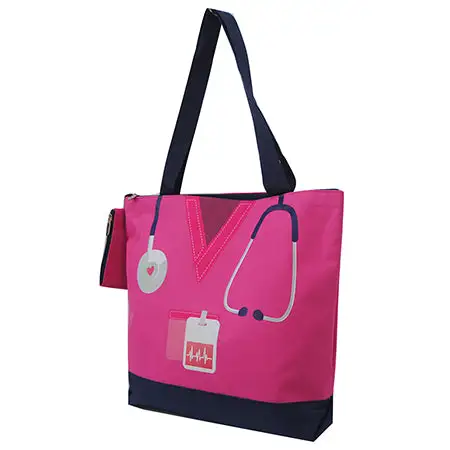 Everyday Nurse Motif Canvas Tote Bag