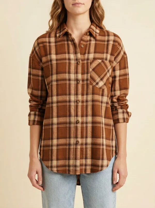 Utility Plaid Plaid Long-Sleeve Shirt