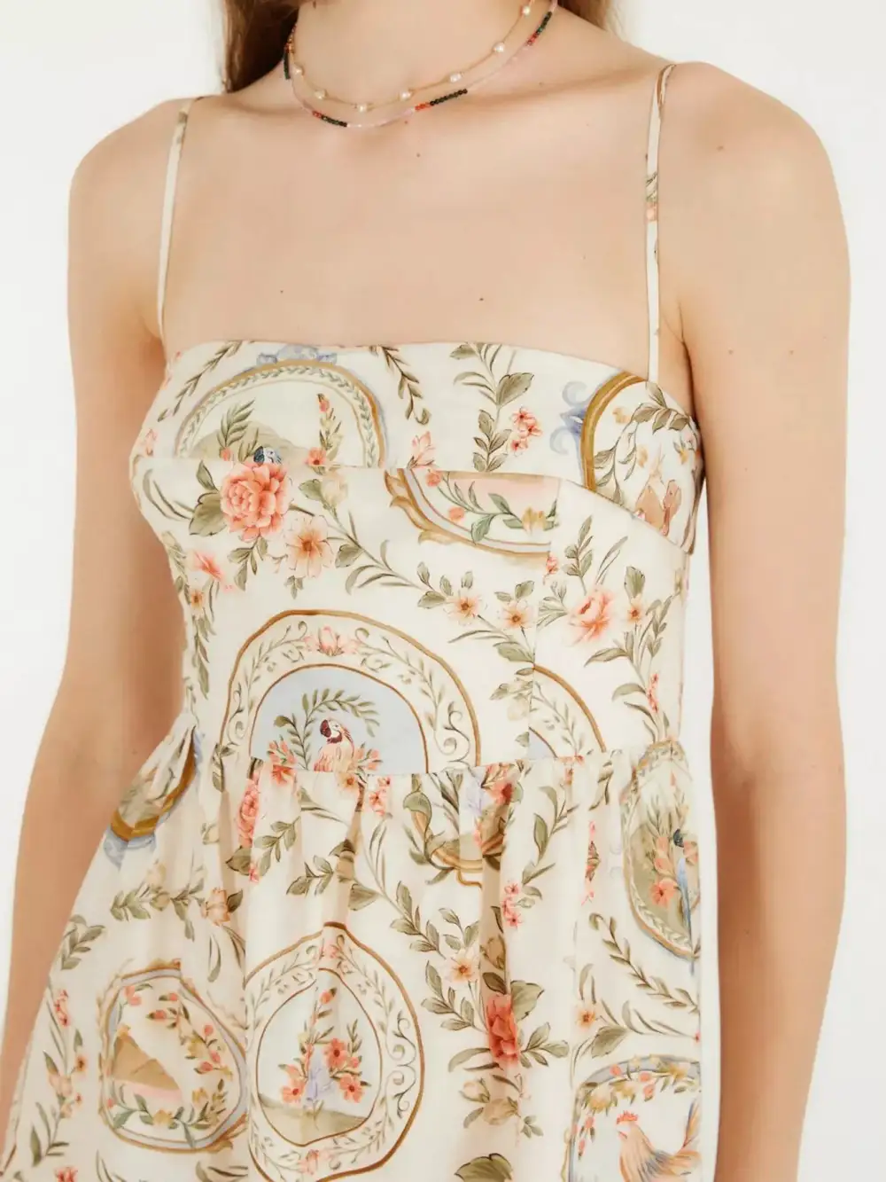 Dress Spaghetti Strap Midi Dress