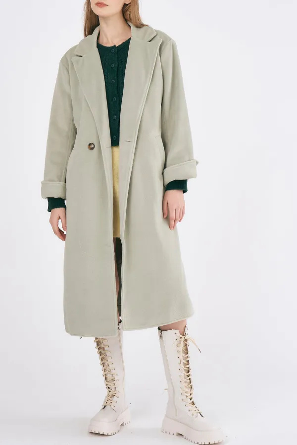 Belted Long Coat