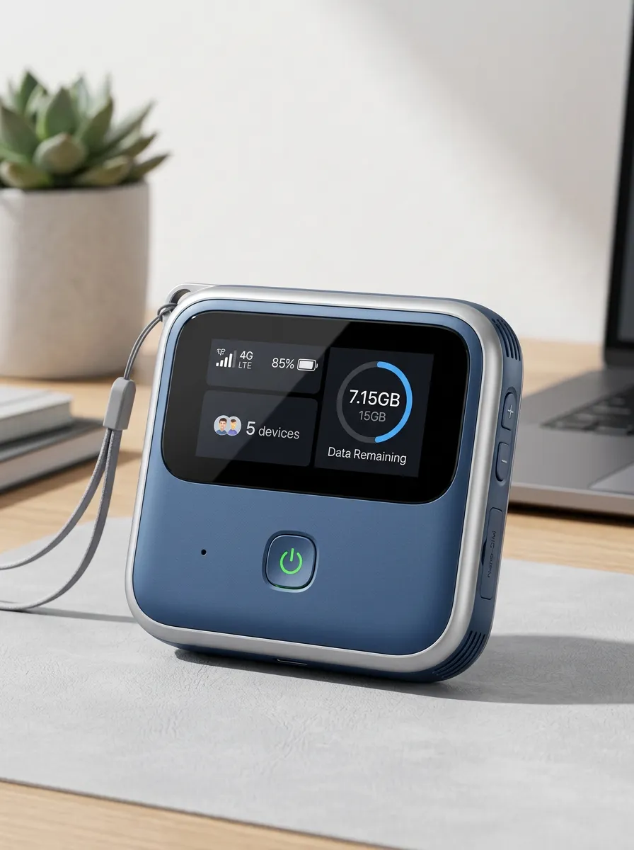 LCD Display Pocket WiFi Hotspot