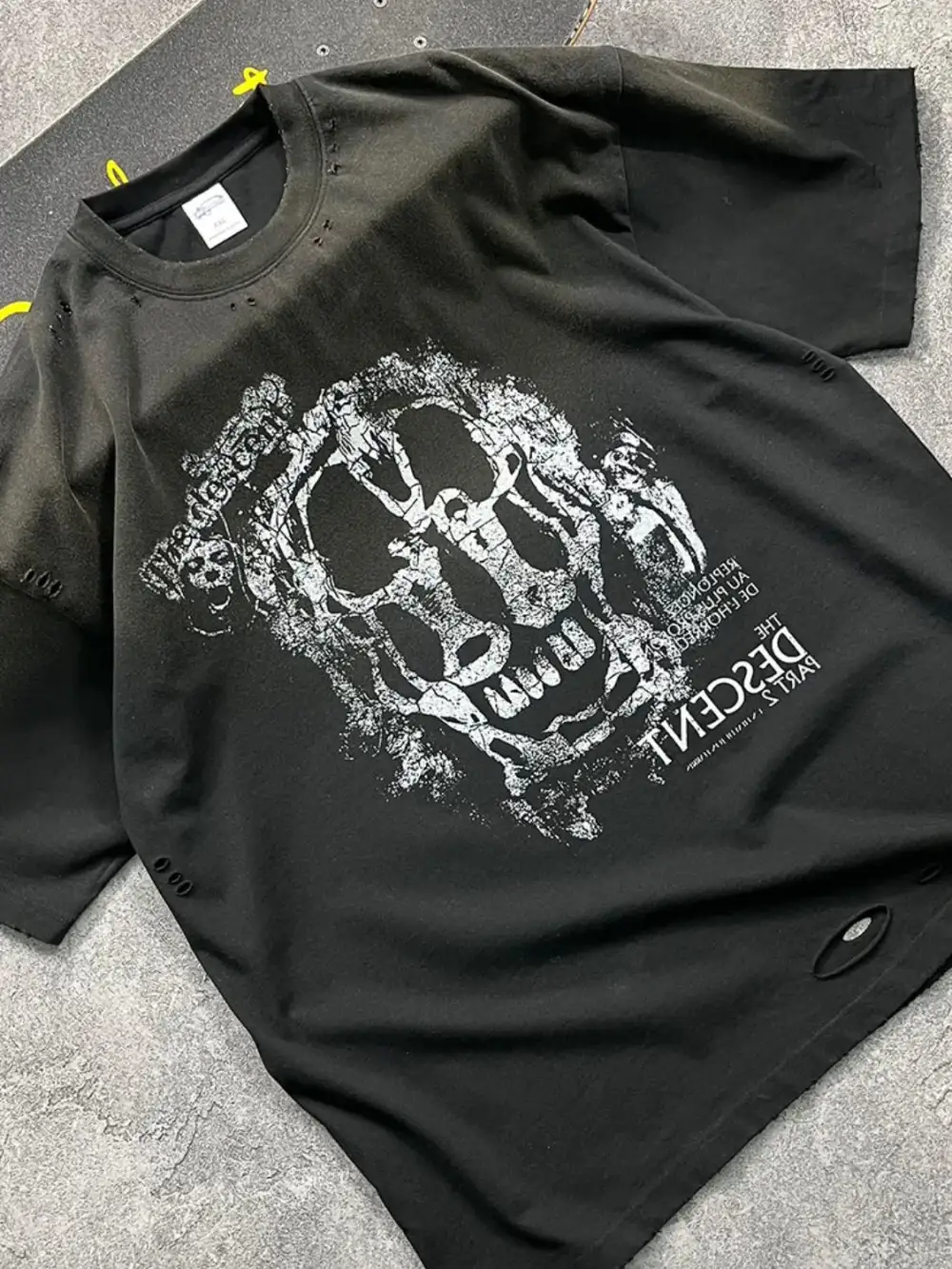 Utility Graphic Crew Neck Half Sleeve Tee