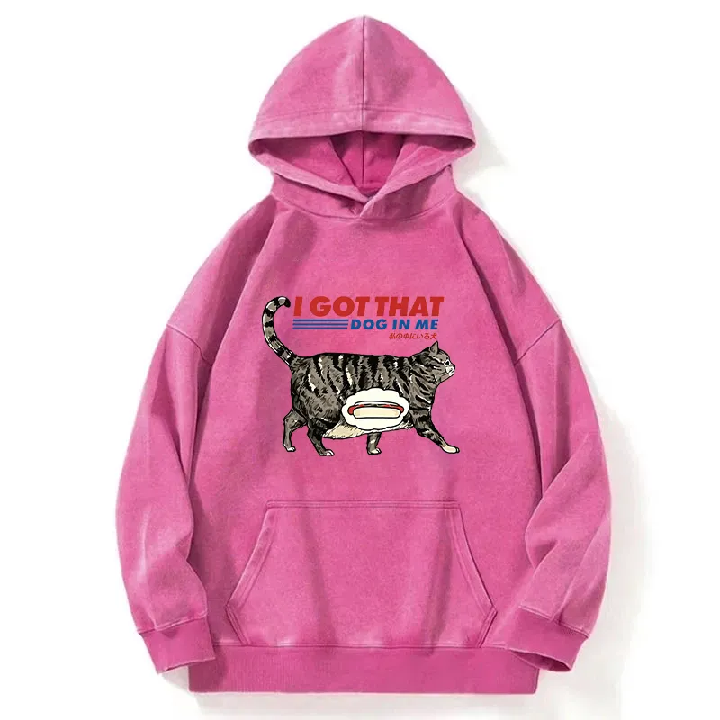 Dog Energy Washed Hoodie