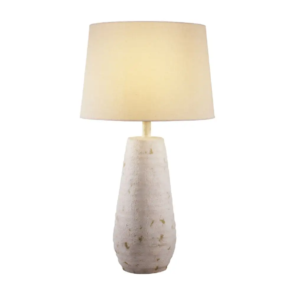 Linen Resin Acrylic Table Lamp