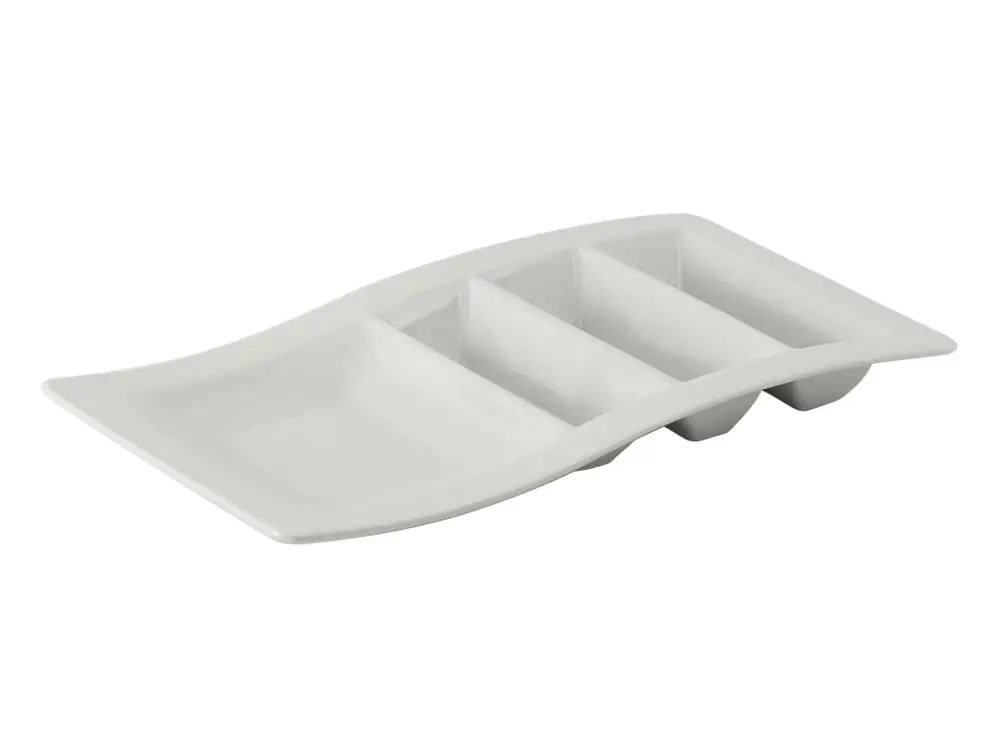 Smooth Finish Taco Plate Stackable