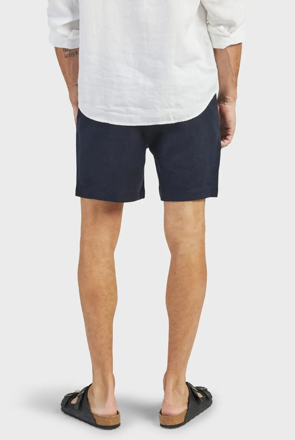 Durable Cotton Blend Drawstring Casual Travel Shorts