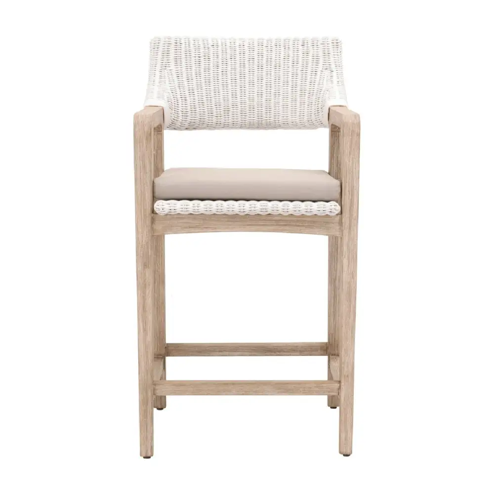Modern Rattan Counter Stool