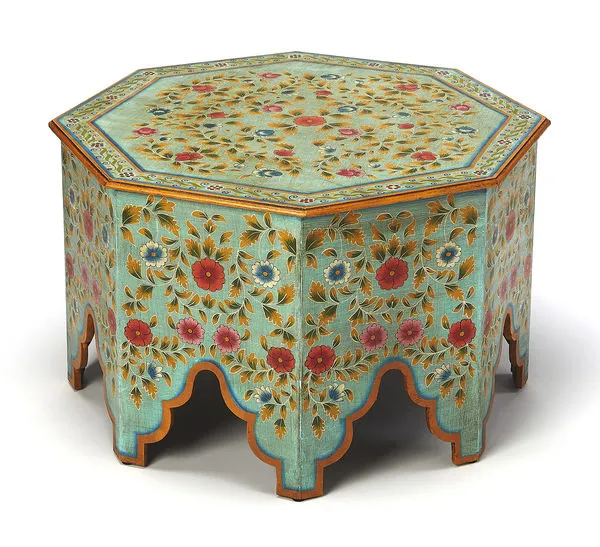Bohemian Wood Coffee Table