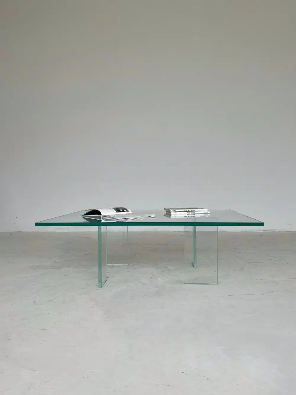 Transparent Glass Coffee Table