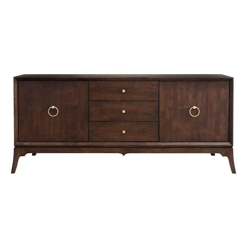 Contemporary Drawer Storage Console Cabinet