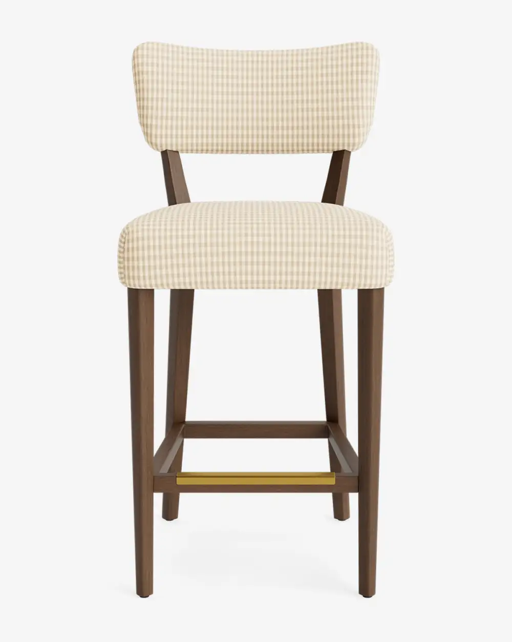Vintage-Inspired Velvet Stool