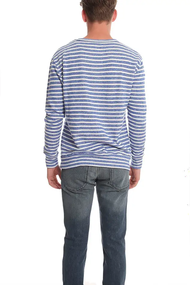 Long Sleeve Crewneck Cotton Sweater