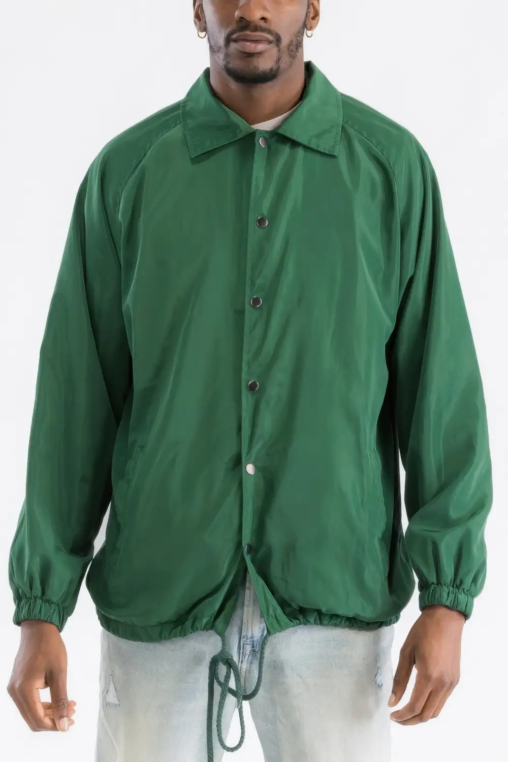 Casual Windbreaker Coaches Jacket