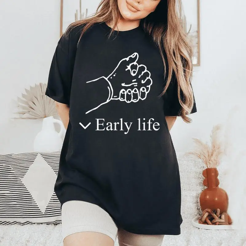 Early Life Hand For Women Women's Oversized Comfort T-Shirt