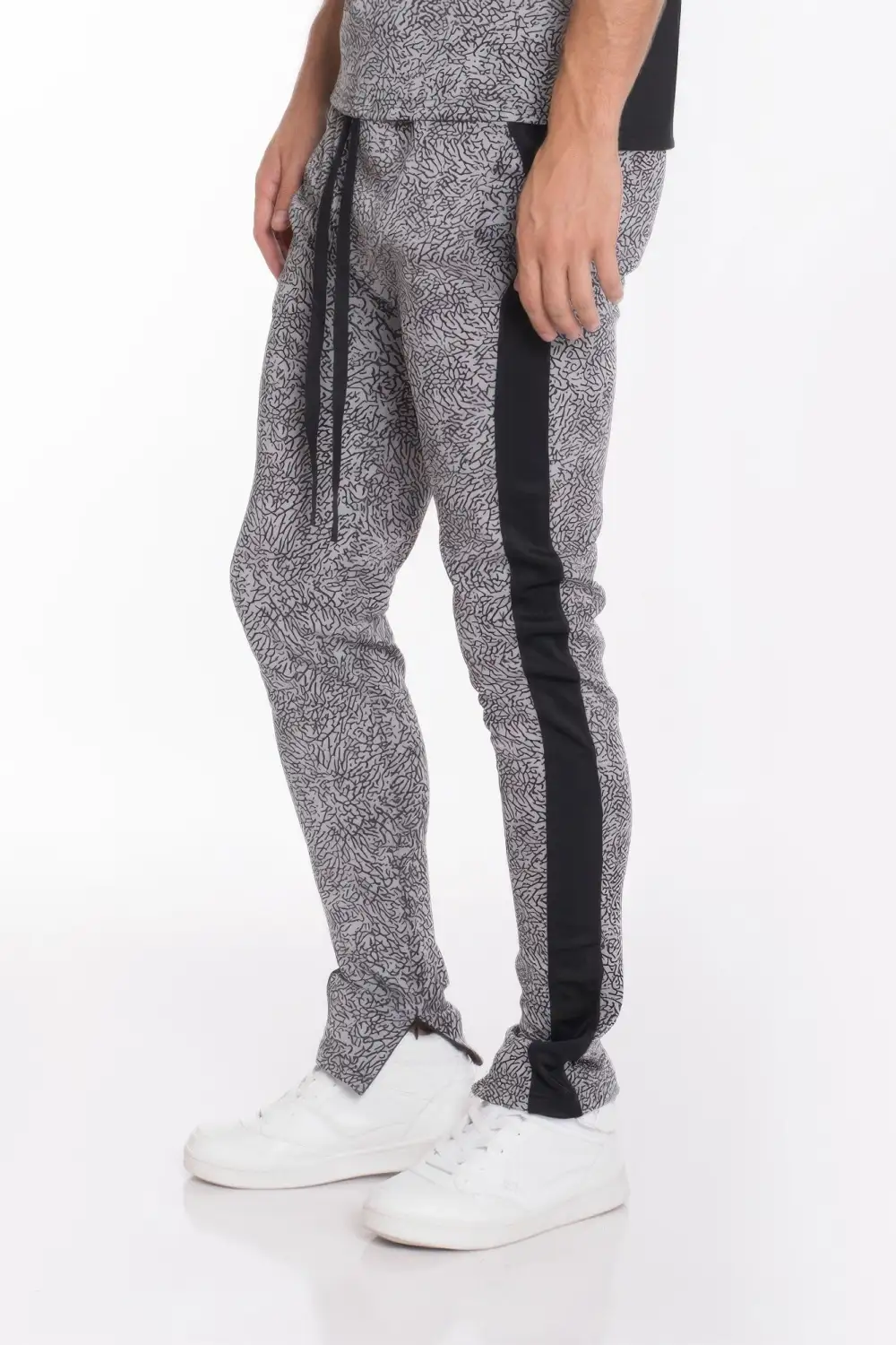 Printed Elephant Track Pants