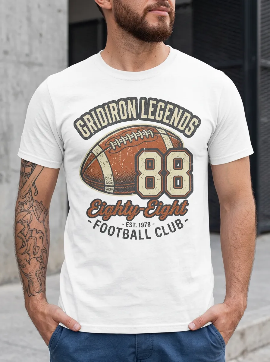 Men's Heritage Gridiron Vintage T-Shirt