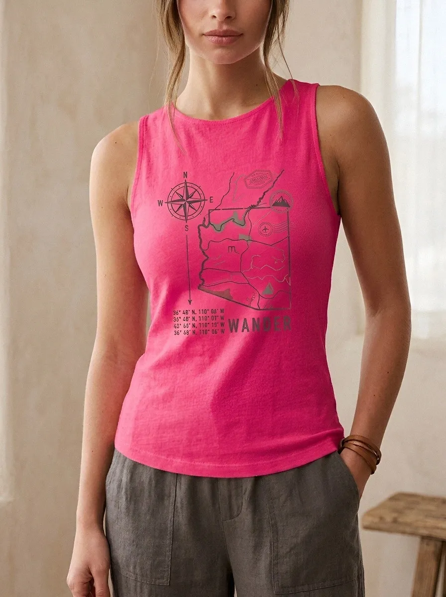 Travel Wanderlust Arizona Tank Top