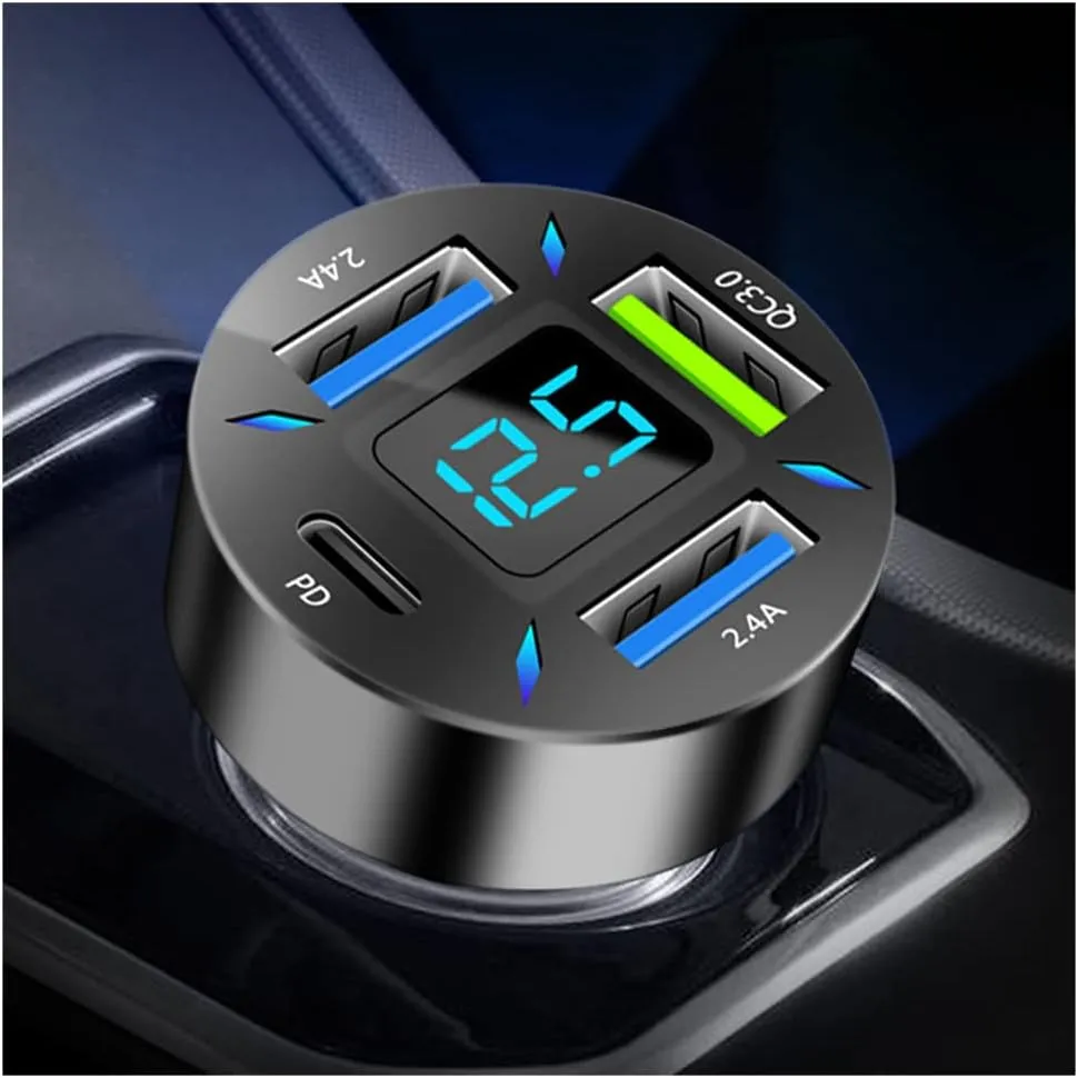 Multi Port USB Car Charger