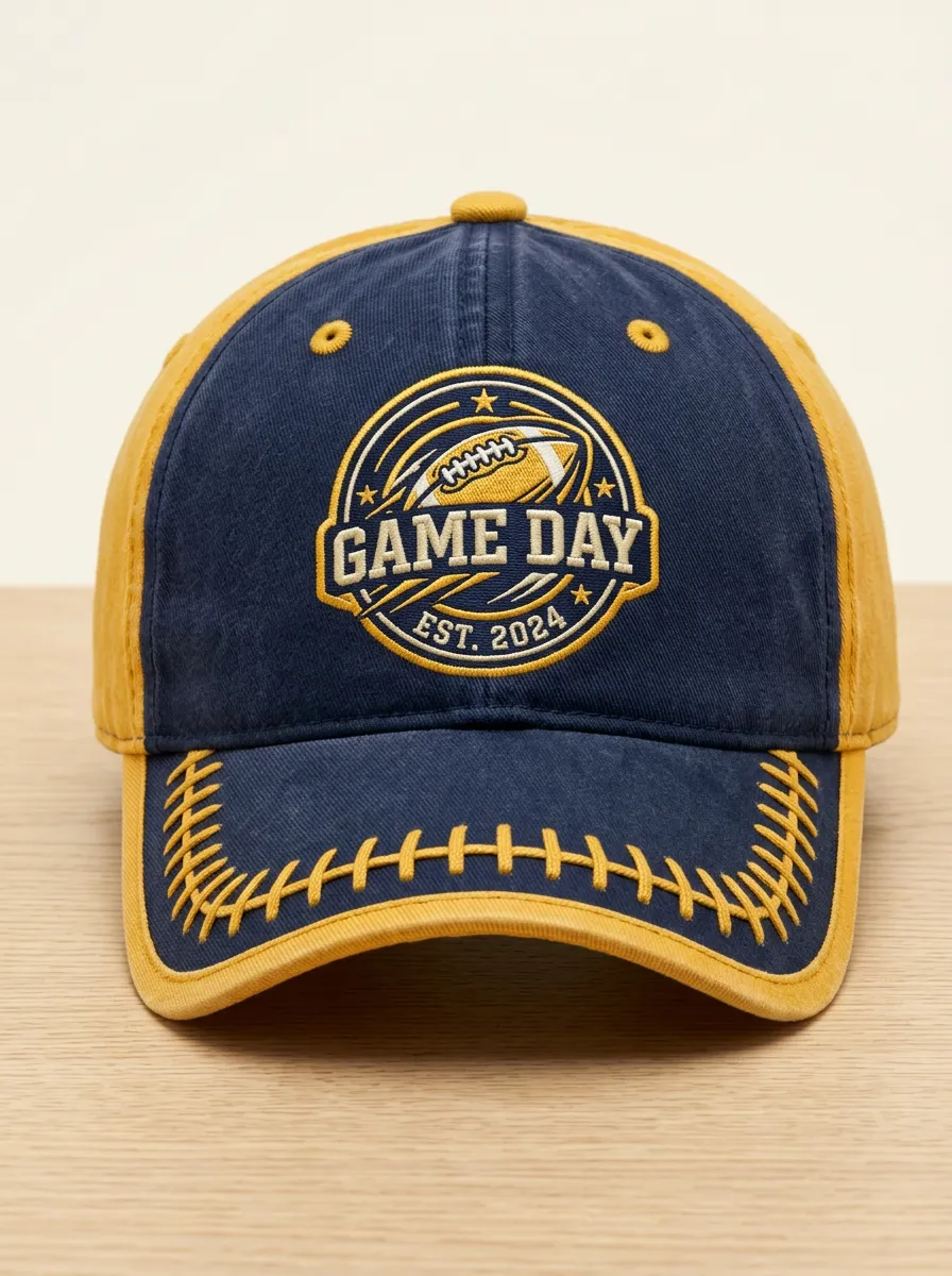 Embroidered Stadium Spirit Baseball Cap