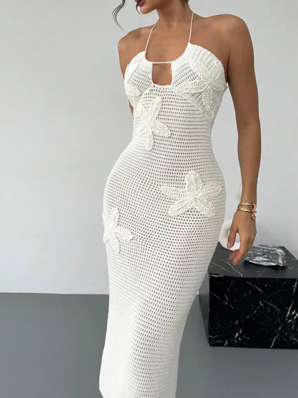 Relaxed Knit Midi Dress