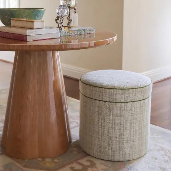 Upholstered Accent Stool