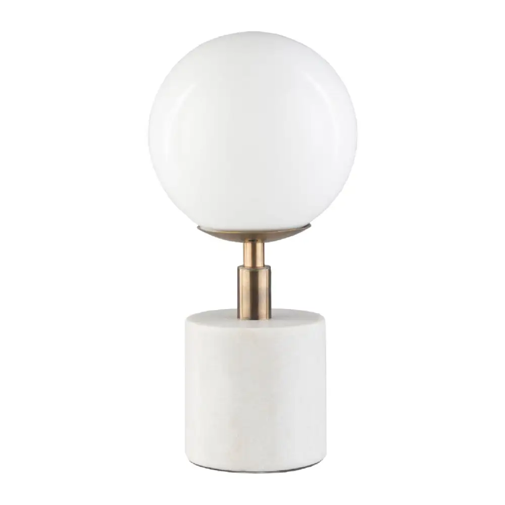 Glass Sphere Table Lamp