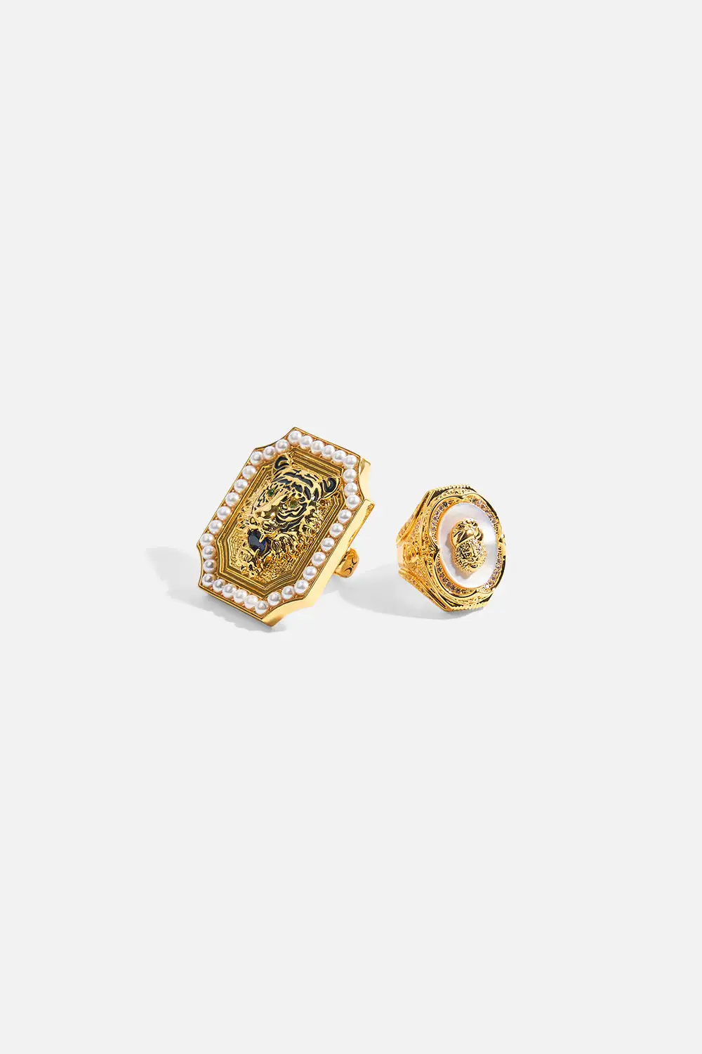 Queen Of Charms Head Ring