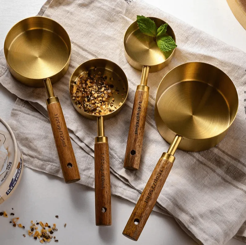 Walnut Measuring Spoon Set