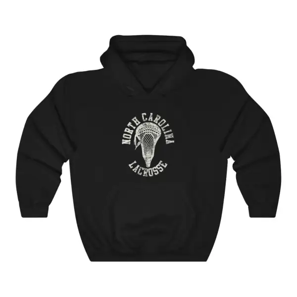 Retro Lacrosse Head Hoodie