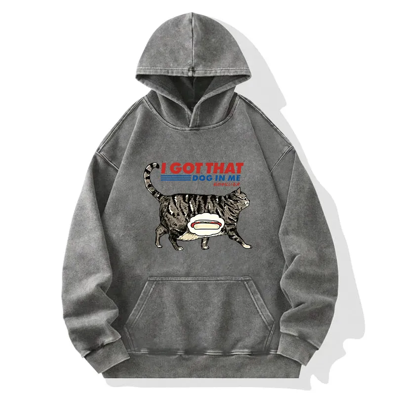 Dog Energy Washed Hoodie