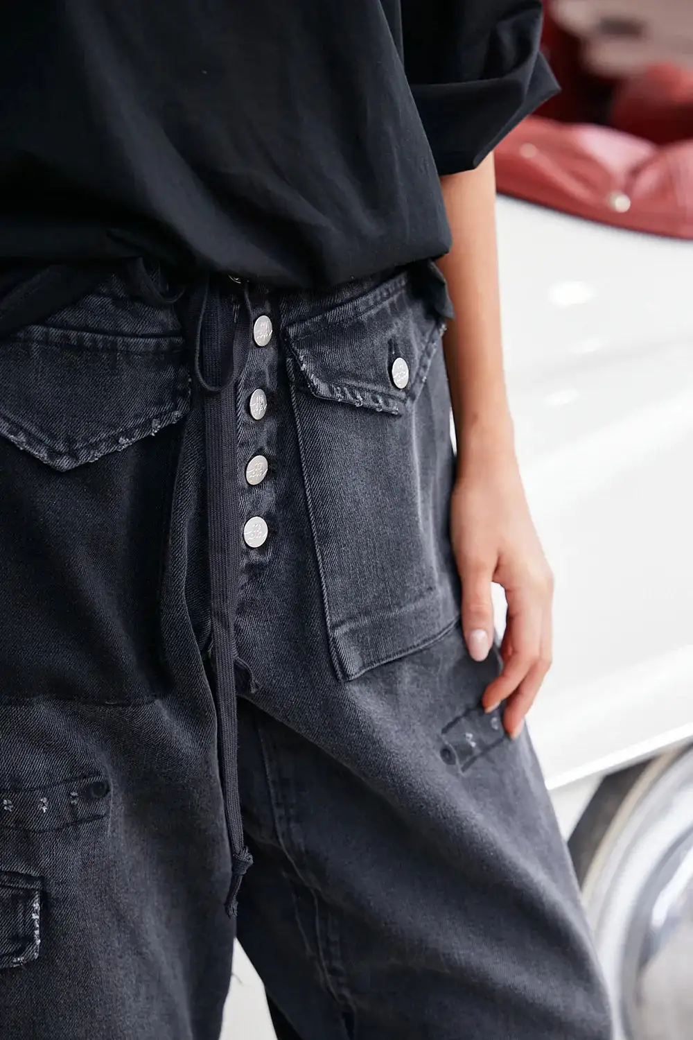 Trucker Jean In