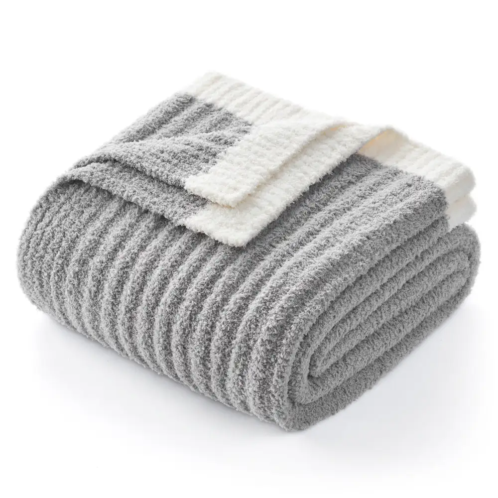 Cozy Ribbed Blanket