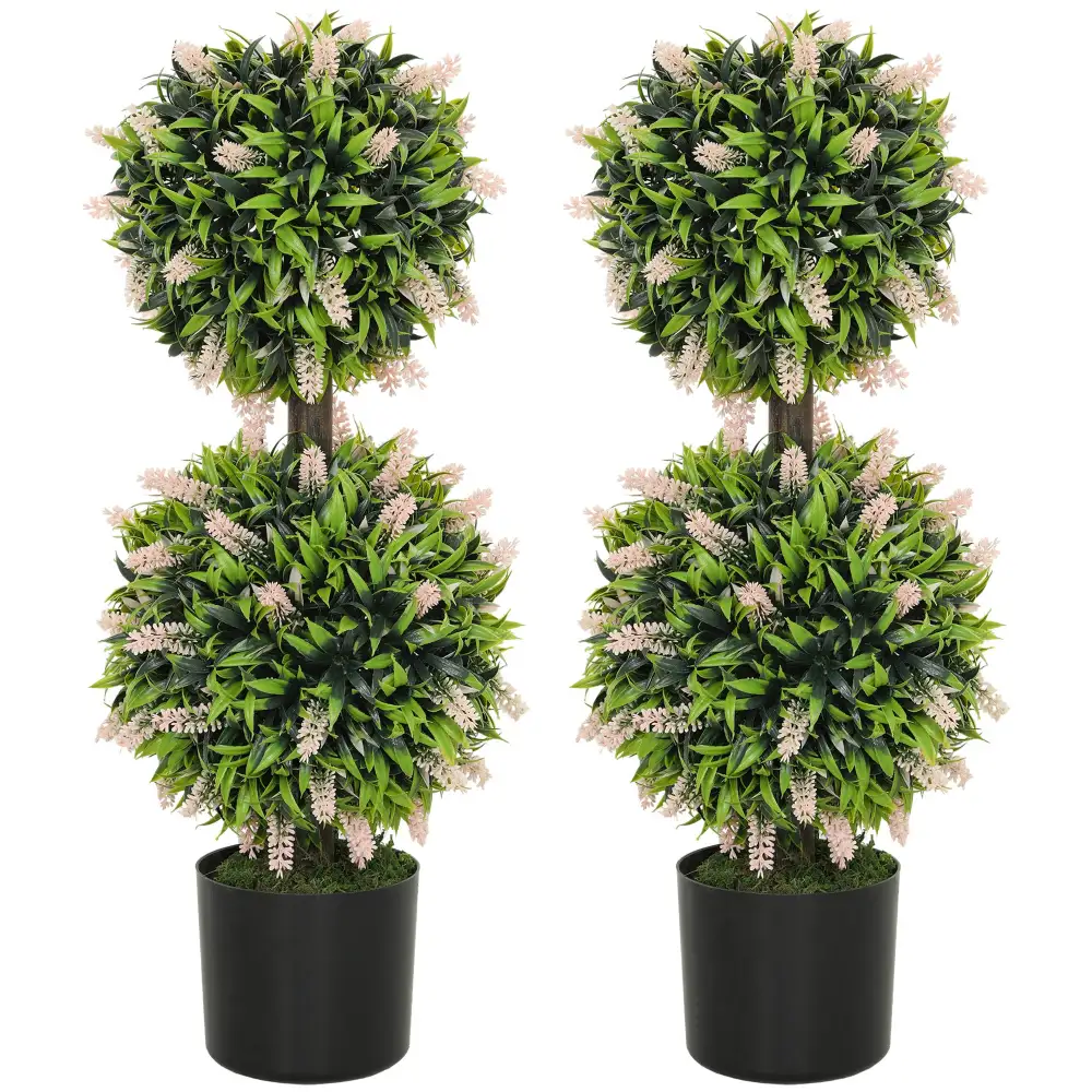 Contemporary Round Artificial Floral Plant
